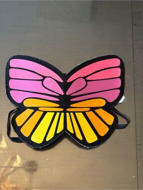 Bitty Baby Bright Butterfly Dress-Up Wings in Pink and Yellow